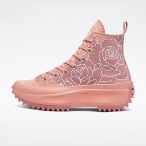 Converse Run Star Hike Hi Pink Quartz Natasha Cloud platform 571877C Boot